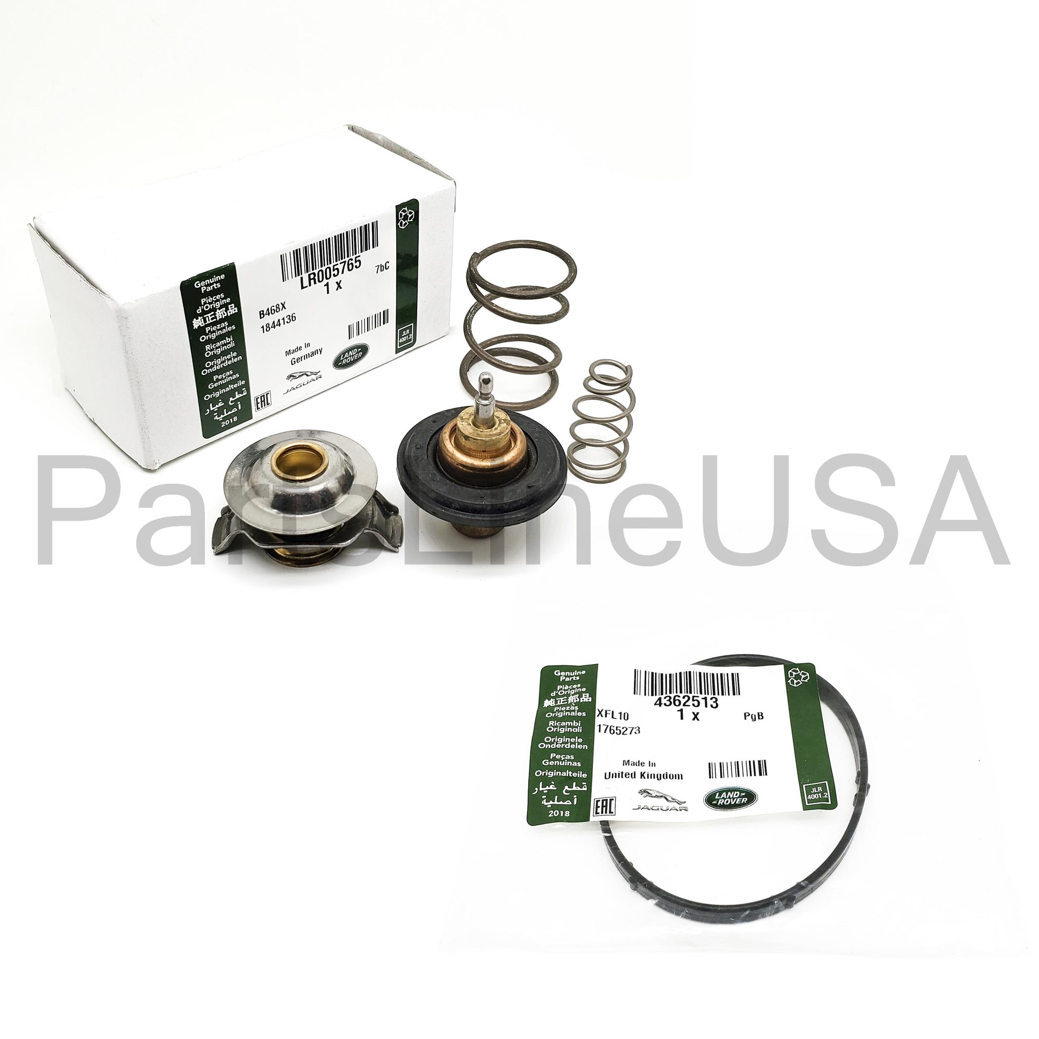 Picture of Genuine Land Rover Thermostat & Gasket Range Rover LR3 SPORT LR005765 4362513